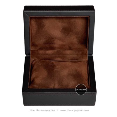 Premium Watch box Storage Organizer กล่องใส่นาฬิกา 1 เรือน วัสดุดีเกรดพรีเมี่ยม หุ้มหนัง บุกำมะหยี่ อย่างดี กล่องนาฬิกาแบรนด์ สั่งทำกล่องนาฬิกา ทำโลโก้กล่องนาฬิกา