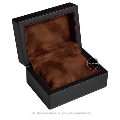 Premium Watch box Storage Organizer กล่องใส่นาฬิกา 1 เรือน วัสดุดีเกรดพรีเมี่ยม หุ้มหนัง บุกำมะหยี่ อย่างดี กล่องนาฬิกาแบรนด์ สั่งทำกล่องนาฬิกา ทำโลโก้กล่องนาฬิกา