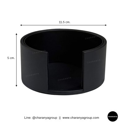 Coaster Box กล่องใส่แผ่นรองแก้ว ชุดแผ่นรองแก้ว ที่รองแก้ว 