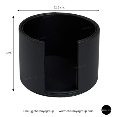 Coaster Box กล่องใส่แผ่นรองแก้ว ชุดแผ่นรองแก้ว ที่รองแก้ว 