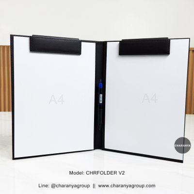 Leather Folder แฟ้มหนัง A4 แฟ้มกล่าวรายงาน แฟ้มใบประกาศ แฟ้มเสนอเซ็นต์ แฟ้มเซ็นต์สัญญา แฟ้มเมนู แฟ้มเซ็นต์เอกสาร