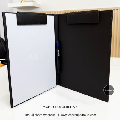 Leather Folder แฟ้มหนัง A4 แฟ้มกล่าวรายงาน แฟ้มใบประกาศ แฟ้มเสนอเซ็นต์ แฟ้มเซ็นต์สัญญา แฟ้มเมนู แฟ้มเซ็นต์เอกสาร