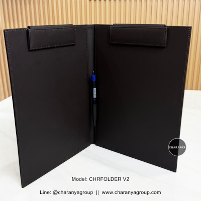 Leather Folder แฟ้มหนัง A4 แฟ้มกล่าวรายงาน แฟ้มใบประกาศ แฟ้มเสนอเซ็นต์ แฟ้มเซ็นต์สัญญา แฟ้มเมนู แฟ้มเซ็นต์เอกสาร