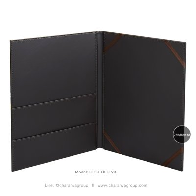 Leather Folder แฟ้มหนัง A4 แฟ้มกล่าวรายงาน แฟ้มใบประกาศ แฟ้มเสนอเซ็นต์ แฟ้มเซ็นต์สัญญา แฟ้มเมนู แฟ้มเซ็นต์เอกสาร