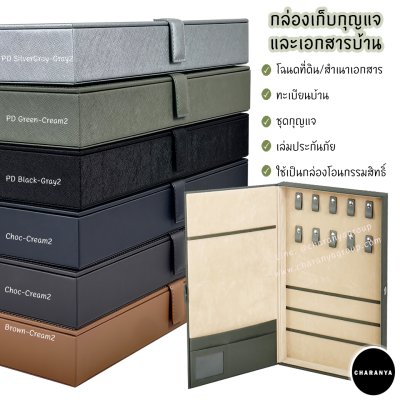 House documents and Keys Box / Property conveyance Box กล่องเก็บเอกสารบ้าน กล่องใส่โฉนดที่ดิน กล่องโอนบ้าน กล่องโอนคอนโด กล่องโอนกรรมสิทธิ์
