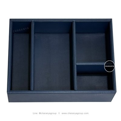Leather Tray ถาดหนัง ถาดแบ่งช่อง ใส่ของอเนกประสงค์ ถาดใส่ชุดกาแฟ ถาดจัดชุดกาแฟ ถาดในห้องพักโรงแรม ถาดโรงแรม ถาดใส่ของห้องVIP ถาดใส่อาหารว่าง ถาดใส่ขนม ถาดลิ้นชัก ถาดใส่เข็มขัด ถาดใส่ตู้เสื้อผ้า ถาดใส่ลิ้นชักถาดใส่เครื่องแต่งกาย ถาดใส่เครื่องประดับ