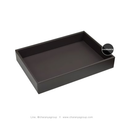 leather tray ถาดหนัง เกรดอย่างดี A พรีเมี่ยม สวยประณีต วางของ ใส่ของ ใส่ขนม จัดระเบียบ ใส่ผ้าเช็ดหน้า ผ้าเช็ดมือ ผ้าขนหนู ใส่เครื่องสำอาง น้ำหอม