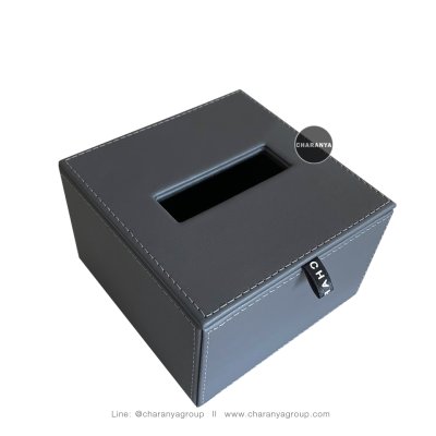 Pop-up Tissue Paper Box กล่องทิชชู่ป๊อปอัพ กล่องทิชชู่โรงแรม งานสวย วัสดุดี งานเกรดพรีเมี่ยม  กันฝุ่น กันละอองน้ำได้ดี ทำความสะอาดง่าย Tel: 093-6699642  Line: @charanyagroup