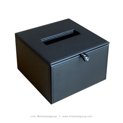Pop-up Tissue Paper Box กล่องทิชชู่ป๊อปอัพ กล่องทิชชู่โรงแรม งานสวย วัสดุดี งานเกรดพรีเมี่ยม  กันฝุ่น กันละอองน้ำได้ดี ทำความสะอาดง่าย Tel: 093-6699642  Line: @charanyagroup