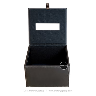 Pop-up Tissue Paper Box กล่องทิชชู่ป๊อปอัพ กล่องทิชชู่โรงแรม งานสวย วัสดุดี งานเกรดพรีเมี่ยม  กันฝุ่น กันละอองน้ำได้ดี ทำความสะอาดง่าย Tel: 093-6699642  Line: @charanyagroup