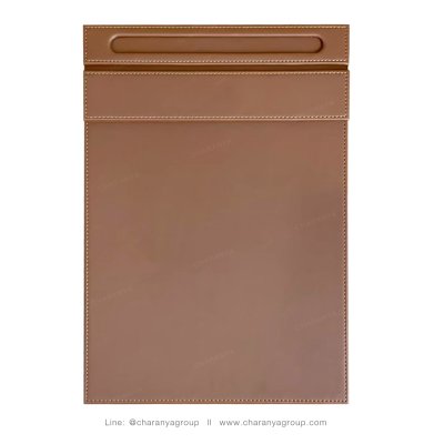 Leather Writing Pad แผ่นรองเขียน แผ่นหนังรองเซ็นต์ สำหรับผู้บริหาร ลูกค้า แผ่นรองเขียนลงทะเบียน แผ่นรองเขียนห้องประชุม แผ่นรองเซ็นต์ธนาคาร โรงแรม โครงการบ้าน คอนโด โชว์รูม หุ้มหนัง เกรดพรีเมี่ยม 