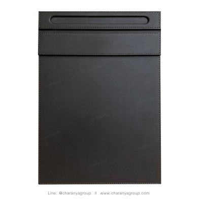 Leather Writing Pad แผ่นรองเขียน แผ่นหนังรองเซ็นต์ สำหรับผู้บริหาร ลูกค้า แผ่นรองเขียนลงทะเบียน แผ่นรองเขียนห้องประชุม แผ่นรองเซ็นต์ธนาคาร โรงแรม โครงการบ้าน คอนโด โชว์รูม หุ้มหนัง เกรดพรีเมี่ยม 
