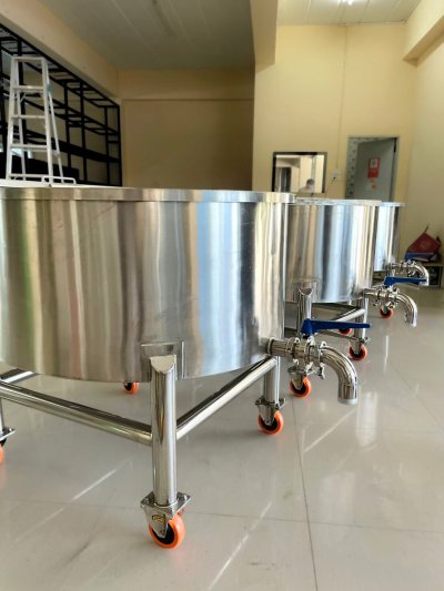 ผลงาน Stainless steel tank