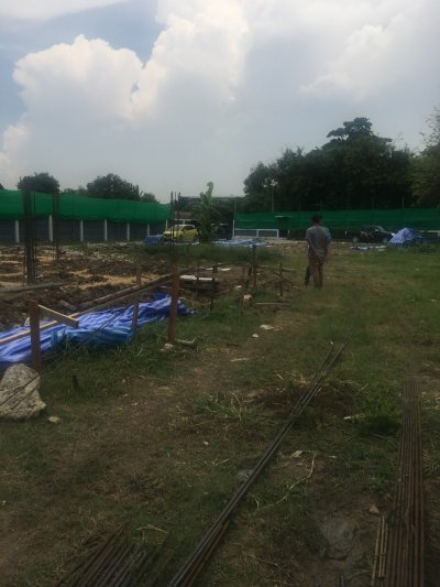 งานก่อสร้างบ้านพักอาศัย 2 ชั้น แพรกษา แพรกษา