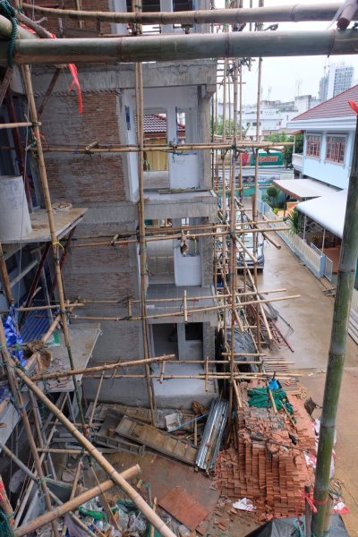 งานก่อสร้างอาคารพักอาศัย 4 ชั้น อุดมสุข