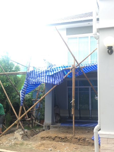 งานรีโนเวทที่กำลังดำเนินการ