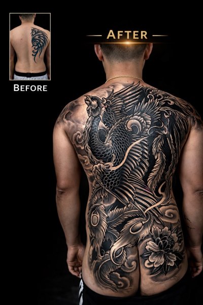 Cover Up Tattoo Pattaya | Fix Bad Tattoos & Professional Redesign