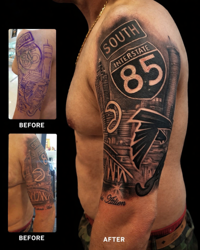 Cover Up Tattoo Pattaya | Fix Bad Tattoos & Professional Redesign