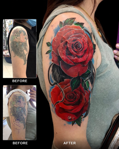 Cover Up Tattoo Pattaya | Fix Bad Tattoos & Professional Redesign