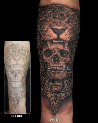 Cover Up Tattoo Pattaya | Fix Bad Tattoos & Professional Redesign