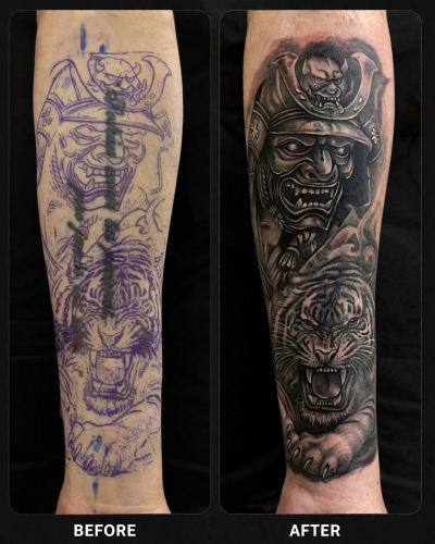 Cover Up Tattoo Pattaya | Fix Bad Tattoos & Professional Redesign