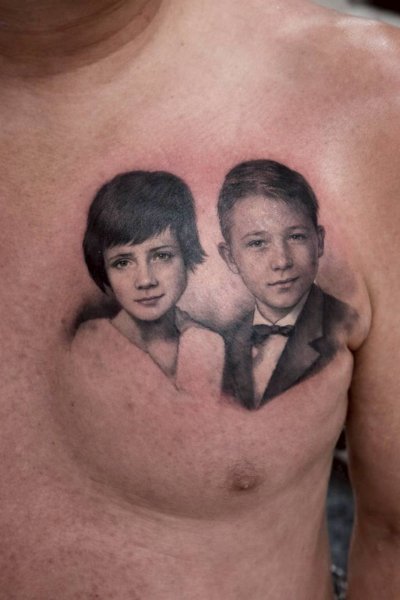 Portrait Tattoo Pattaya | Realistic Tattoo by Professional Artists