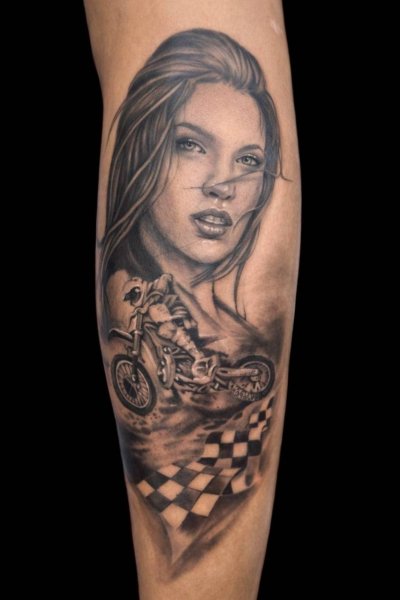 Portrait Tattoo Pattaya | Realistic Tattoo by Professional Artists