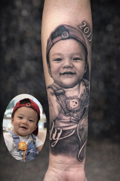 Portrait Tattoo Pattaya | Realistic Tattoo by Professional Artists
