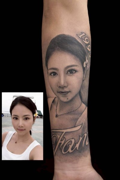 Portrait Tattoo Pattaya | Realistic Tattoo by Professional Artists