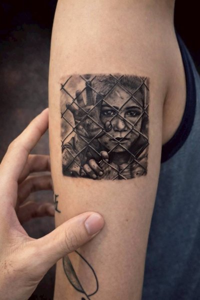 Realistic Tattoo Pattaya | Custom Color & Black Grey Tattoo