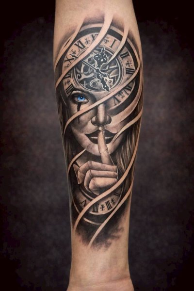 Realistic Tattoo Pattaya | Custom Color & Black Grey Tattoo