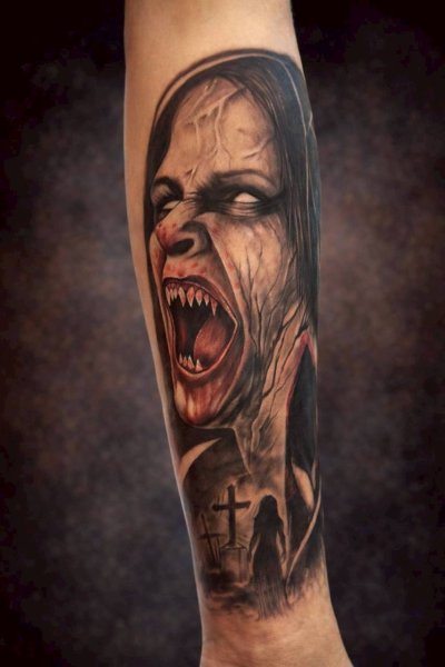 Realistic Tattoo Pattaya | Custom Color & Black Grey Tattoo