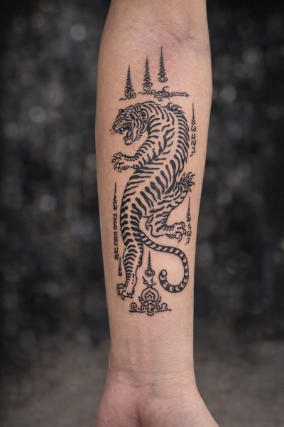 Thai Style Tattoo Pattaya | Sak Yant & Traditional Thai Tattoo