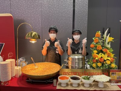 บูธกระเพาะปลาโรงแรมดุสิตธานี
