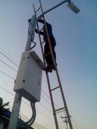 CCTV POLE เทศบาลตำบลพานทอง