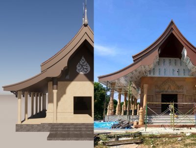 วัดป่าสันติกาวาส จ.อุดรธานี 