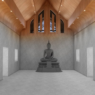 วัดป่าสันติกาวาส จ.อุดรธานี 