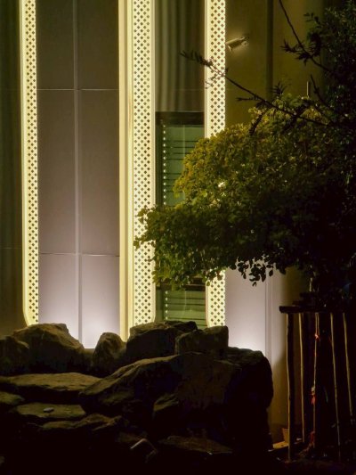 ออกแบบตกแต่งฟาซาด บ้านพักอาศัยส่วนบุคคล