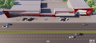 โชว์รูมจำหน่ายวัสดุก่อสร้าง โฮมฮัก จังหวัดบุรีรัมย์