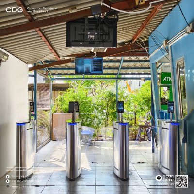 Flap Gate Barrier Turnstile Model A203A
