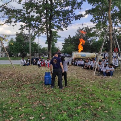 ซ้อมอพยพและระงับอัคคีภัย 2563