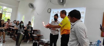 ซ้อมอพยพและระงับอัคคีภัย 2563