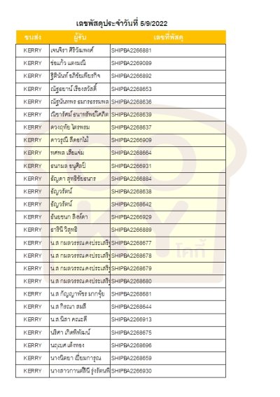 กันยายน 65