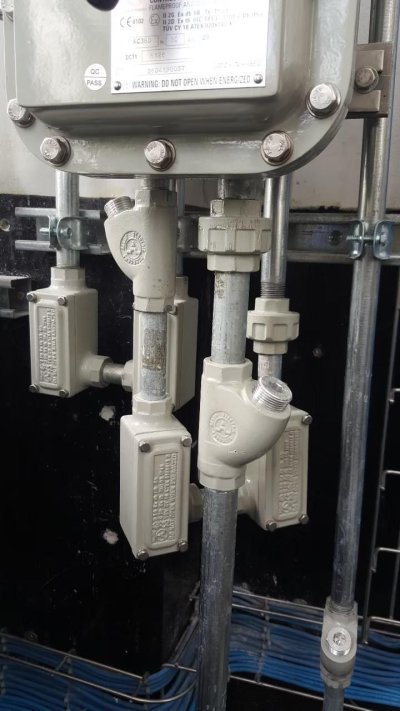 EXPLOSION PROOF ELECTRICAL INSTALL