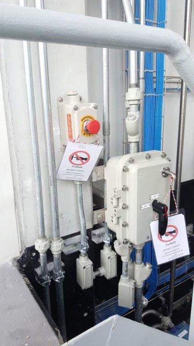 EXPLOSION PROOF ELECTRICAL INSTALL
