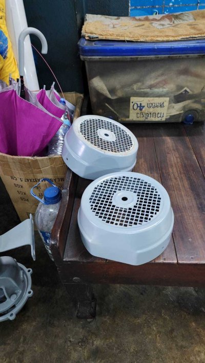 Overhaul pump cooling tower