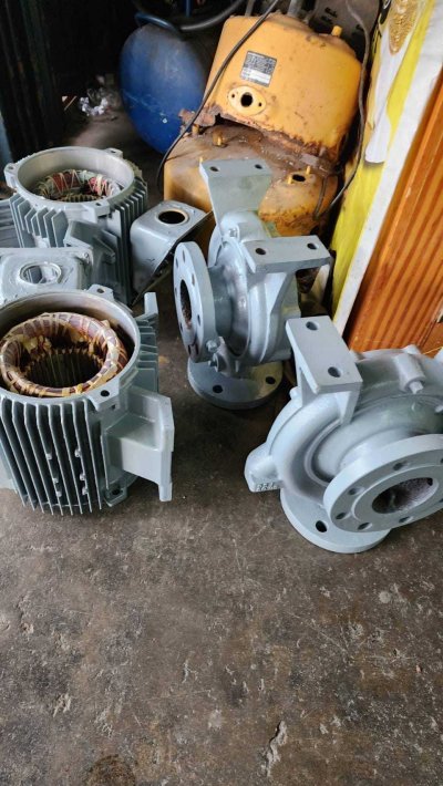 Overhaul pump cooling tower
