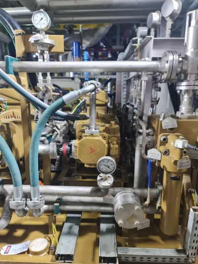 Overhaul pump hydraulic