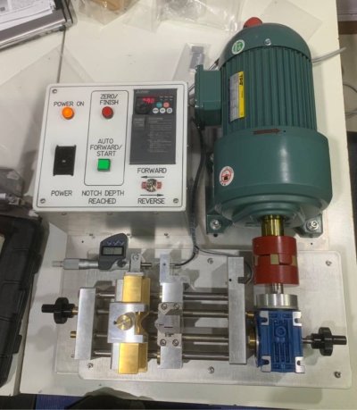 PENT Notching Device, Bench Top Unit