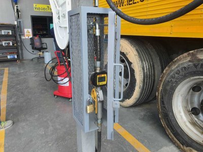 PIPE THREADING INSTALLATION FOR LINE LUBRICANT